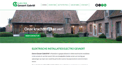 Desktop Screenshot of electrogevaert.be