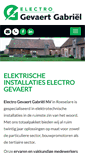 Mobile Screenshot of electrogevaert.be